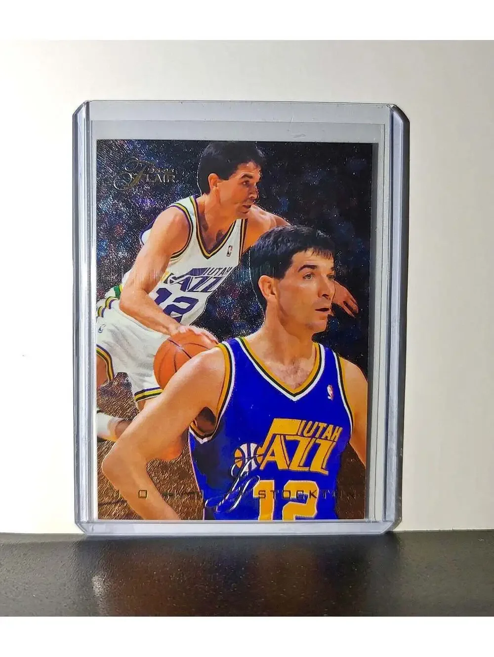 John Stockton 1995-96 Flair NBA #139 Card Utah Jazz